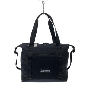 Supreme◆20AW/Zip Tote Bag/トートバッグ/ナイロン/BLK