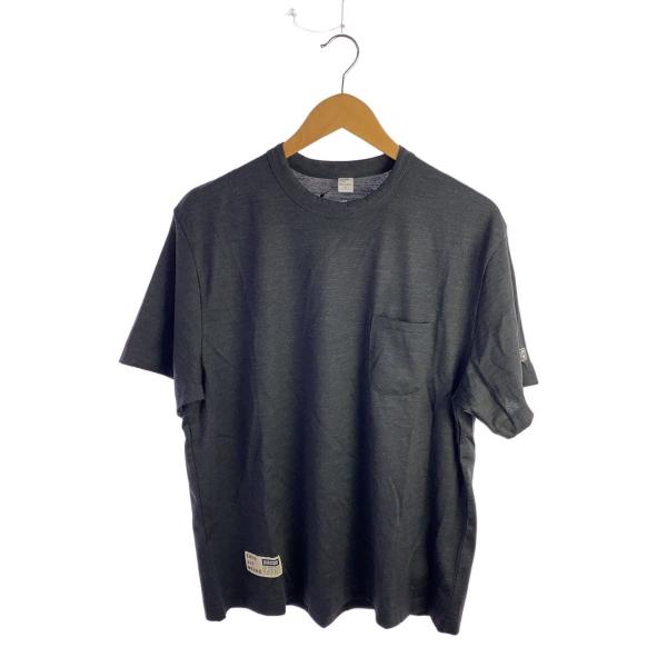 ENDS AND MEANS◆Merino Wool Pocket Tee/Tシャツ/M/ウール/チ...