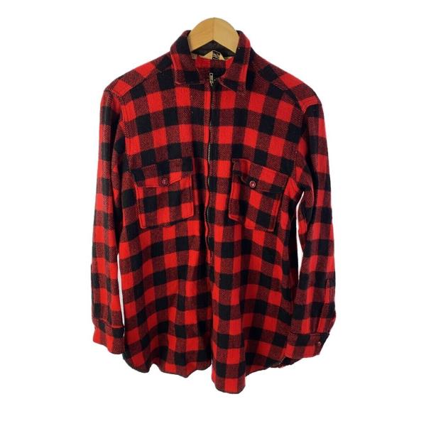 Woolrich◆50〜60s/マッキーノジャケット/バッファローチェック/talonジップ/15