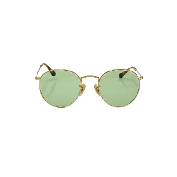 Ray-Ban◆サングラス/--/メタル/GLD/YLW/メンズ/RB3447