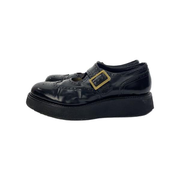 KIDS LOVE GAITE◆ドレスシューズ/--/BLK/レザー