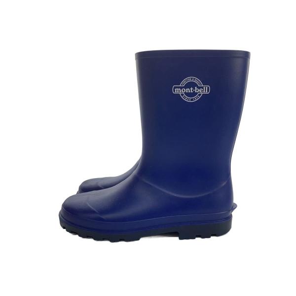 mont-bell◆レインブーツ/22cm/BLU/PVC/1129590