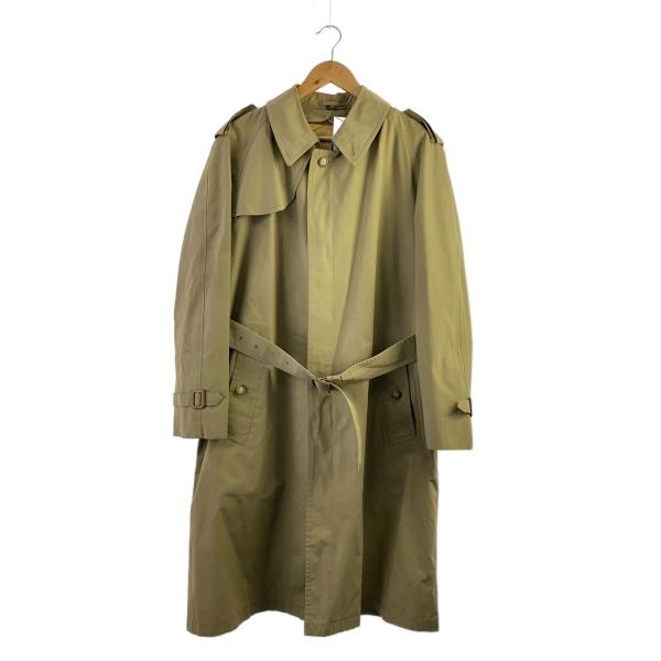 BROOKS BROTHERS◆70s-80s/トレンチコート/38/ポリエステル/ポプリン/BEG...