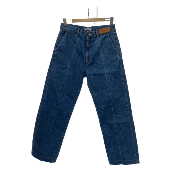 MATSUFUJI◆ボトム/4/コットン/インディゴ/無地/M223-0404/Denim Stra...