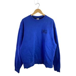 STUSSY ステューシー ×NIKE ナイキ FLEECE PANT Blue スウェットパンツ