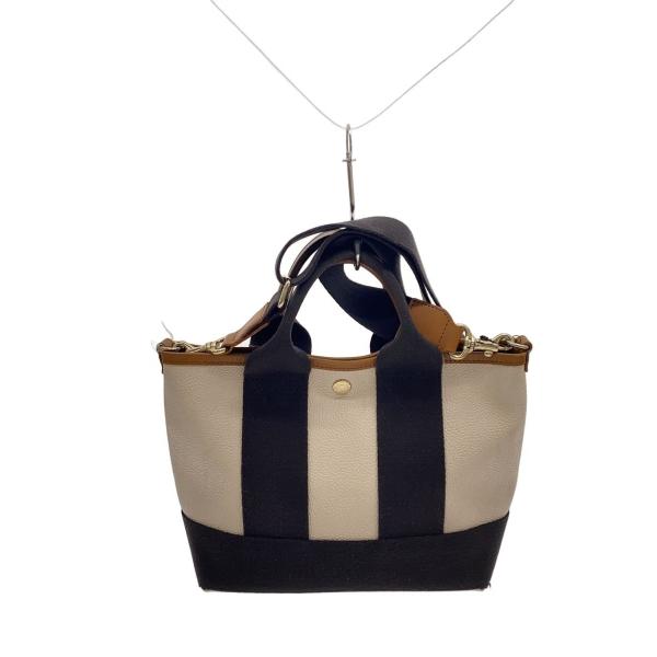 TOPKAPI◆トートバッグ/レザー/CRM/無地//