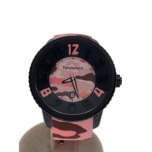 Tendence◆クォーツ腕時計/アナログ/PNK/PNK