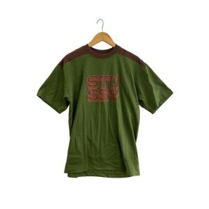 STUSSY◆Tシャツ/M/コットン/GRN//