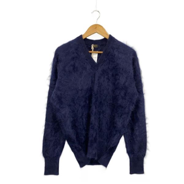MAATEE&amp;SONS◆ニット・セーター(厚手)/2/カシミア/ネイビー/MTLD3303-0101
