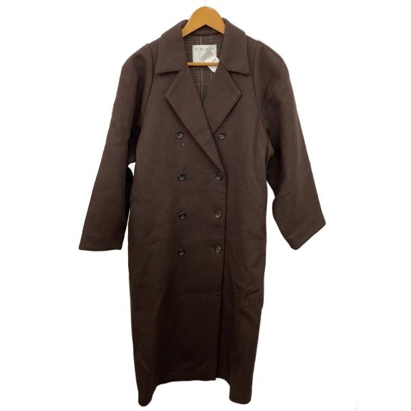 RIM.ARK◆コート/36/アンゴラ/BRW/460EAL30-0200/Double brest...