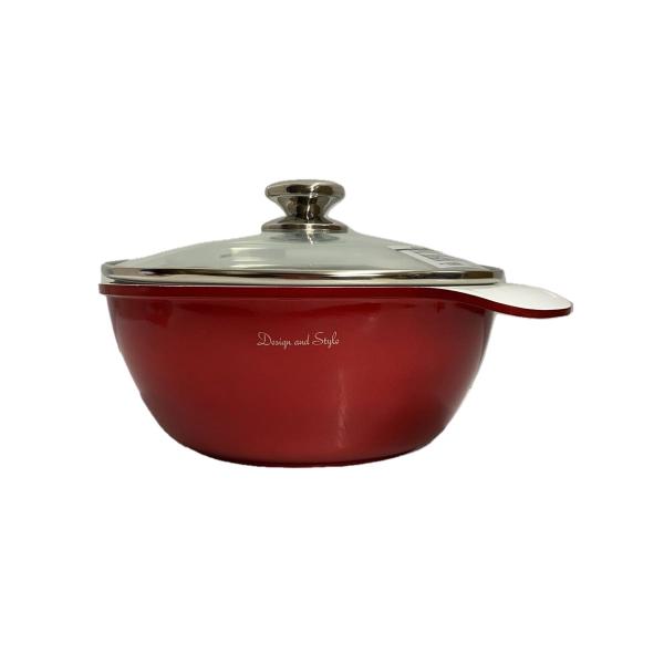 D&amp;S(DESIGN&amp;STYLE)◆鍋/サイズ:24cm/RED