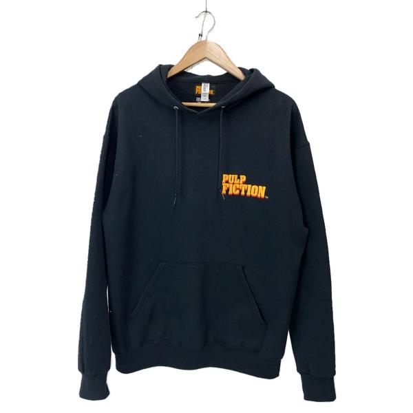WACKO MARIA◆パーカー/L/コットン/ブラック/PULP FICTION