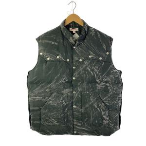 MASU◆ダウンベスト/48/ナイロン/KHK/無地の商品画像