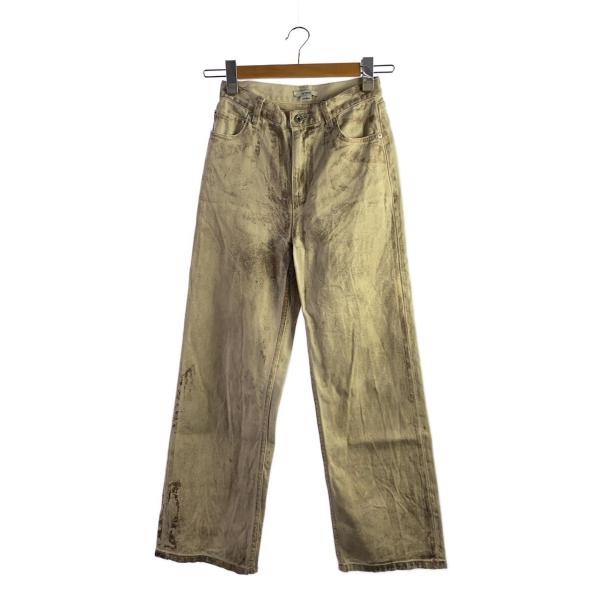 AMERI◆ボトム/25/コットン/BEG/0125108620740