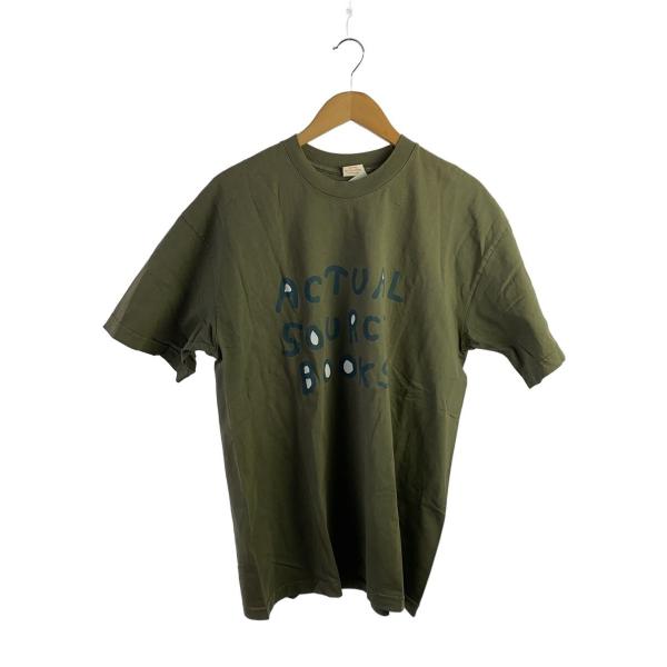 ACTUAL SOURCE◆Tシャツ/L/コットン/カーキ