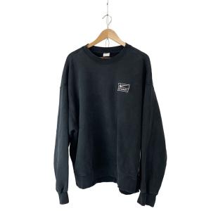 NIKE◆stussy/スウェット/XL/コットン/ブラック/無地/do5310-010