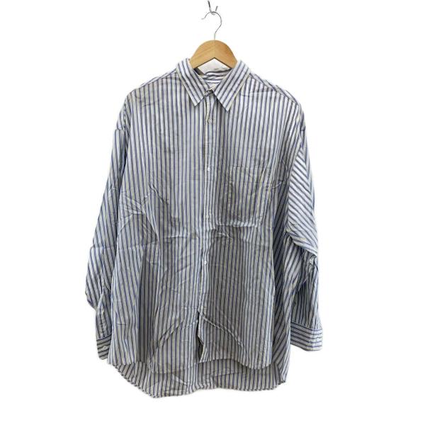 Graphpaper◆長袖シャツ/1/コットン/BLU/GM243-50001STB