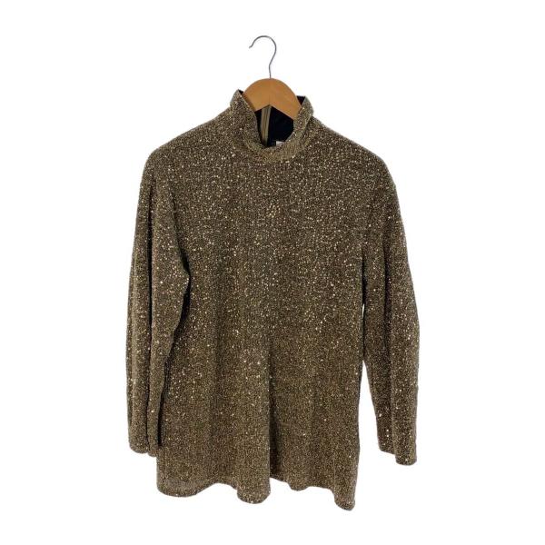 AMERI◆トップス/FREE/ポリエステル/GLD/02320441410//