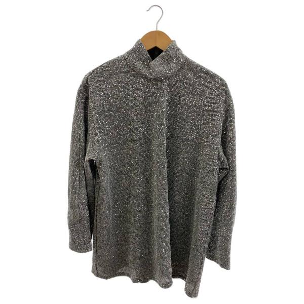 AMERI◆トップス/FREE/ポリエステル/SLV