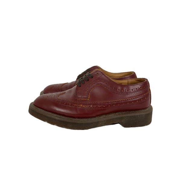 Dr.Martens◆ブローグシューズ/ウイングチップ/ドレスシューズ/UK3/ボルドー/3989