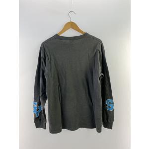 STUSSY◆長袖Tシャツ/L/コットン/GR...の詳細画像1