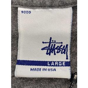 STUSSY◆長袖Tシャツ/L/コットン/GR...の詳細画像2