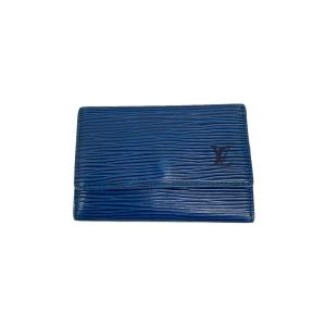 LOUIS VUITTON◆ミュルティクレ6_エピ_BLU_トレドブルー/レザー/メンズ