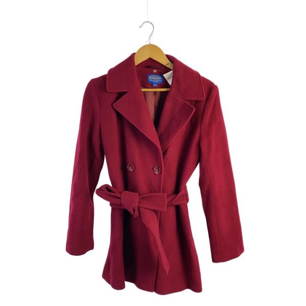 PENDLETON◆コート/8/ウール/RED//