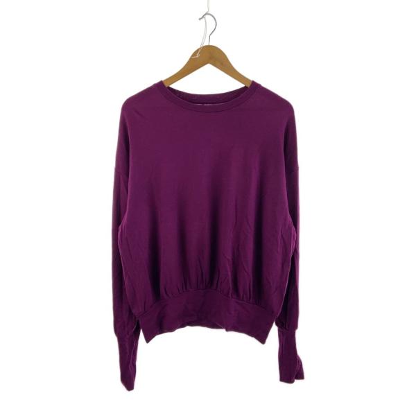 barbell object◆長袖Tシャツ/FREE/ウール/PUP/無地/bo-cs001