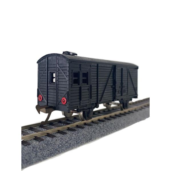 天賞堂◆16番/国鉄型貨車 ワフ28000型/ワフ28218/難あり/HO/有蓋緩急貨車