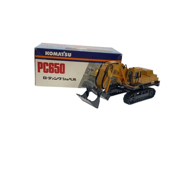 KOMATSU◆ミニカー/1:50/コマツ PC650 LOADING SHOVEL/ローディングシ...