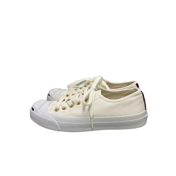 CONVERSE◆Jack Purcell/REACT HD/ローカットスニーカー/23cm/WHT...