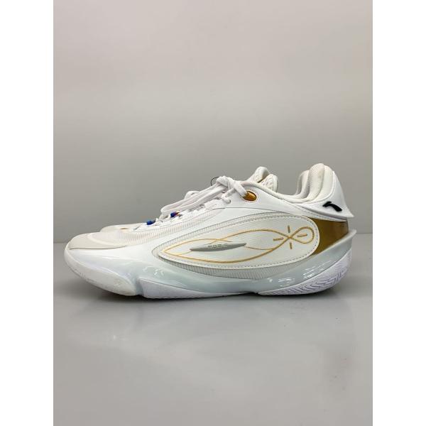 LI-NING◆WADE 808 5 ULTRA/ローカットスニーカー/US9/WHT/ABAV01...