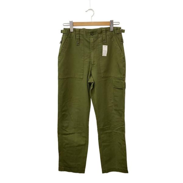 BRITISH MILITARY◆カーゴパンツ/イギリス軍/ファティーグパンツ/80/コットン/KH...