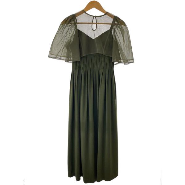 AMERI◆半袖ワンピース/S/ポリエステル/GRN/02320520280