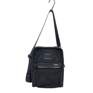 TUMI◆ショルダーバッグ/ナイロン/BLK/無地/92102DH