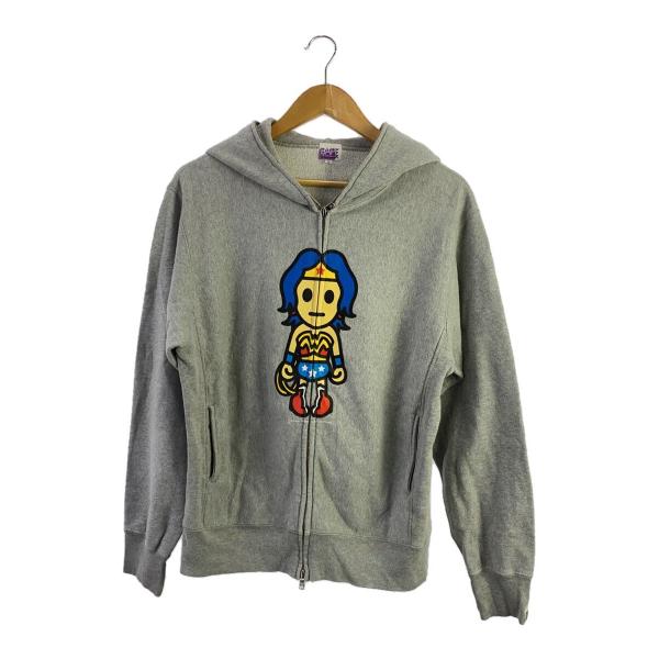A BATHING APE◆S/×DC COMICS WONDER WOMAN/ZIP UP HOO...