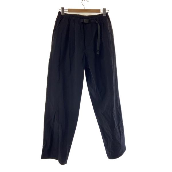 GRAMICCI◆BSHOP/2タックテーパードパンツ/ボトム/M/ナイロン/ブラック/GMP4-S...