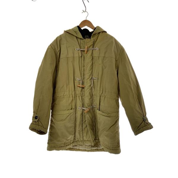 BONEVILLE◆80s/ダッフルコート/50/ナイロン/KHK/無地