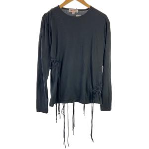 MASU◆長袖Tシャツ/48/コットン/BLK/MSSS-CS1122