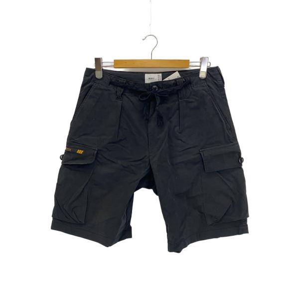 WTAPS◆21SS/JUNGLE COUNTRY/ショートパンツ/3/コットン/BLK/211wv...