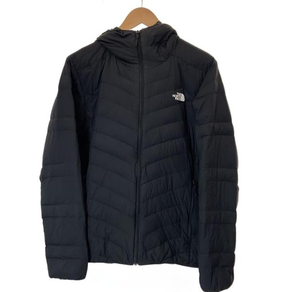 THE NORTH FACE◆THUNDER HOODIE_サンダーフーディ/L/ナイロン/BLK