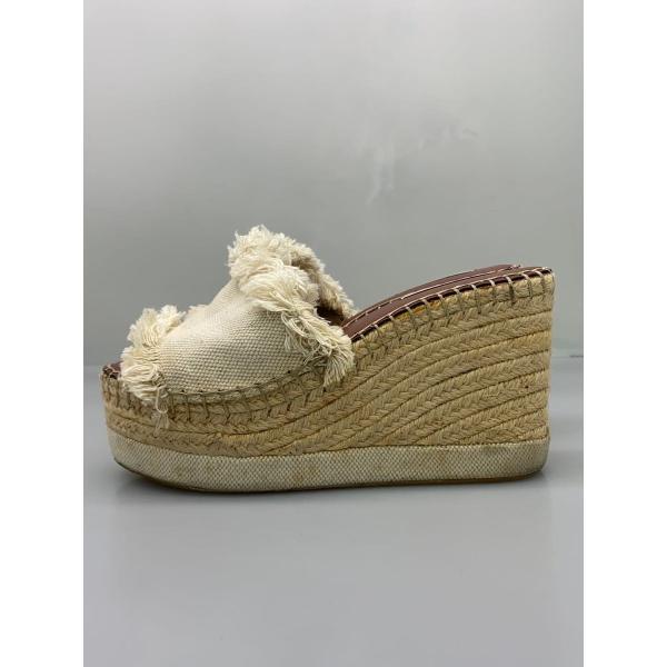 AMERI◆サンダル/L/BEG/シミ有