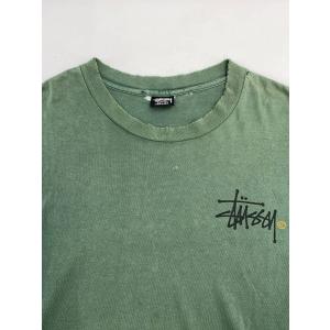 STUSSY◆80s/黒タグ/USA製/ロゴ/...の詳細画像5