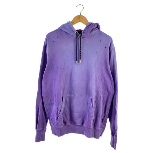 DIESEL◆パーカー/M/コットン/PUP/damage processing faded par...