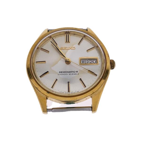 SEIKO◆自動巻腕時計/アナログ/SLV/8306-8001/seikomatic-r/diash...