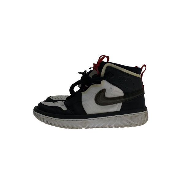 NIKE◆AIR JORDAN 1 HIGH REACT/エアジョーダンハイリアクト/ブラック/AR...