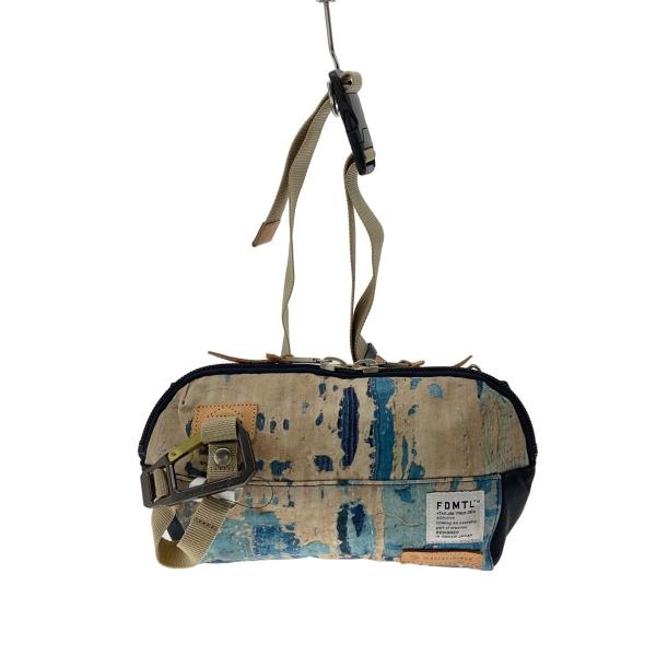 MSPC(master-piece)◆ショルダーバッグ/--/BLU/総柄/02346-FD2//