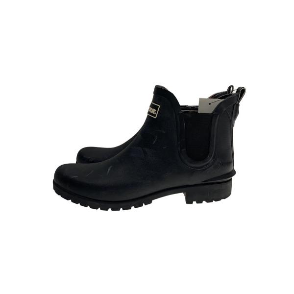 Barbour◆レインブーツ/--/BLK/PVC/ソール減り//