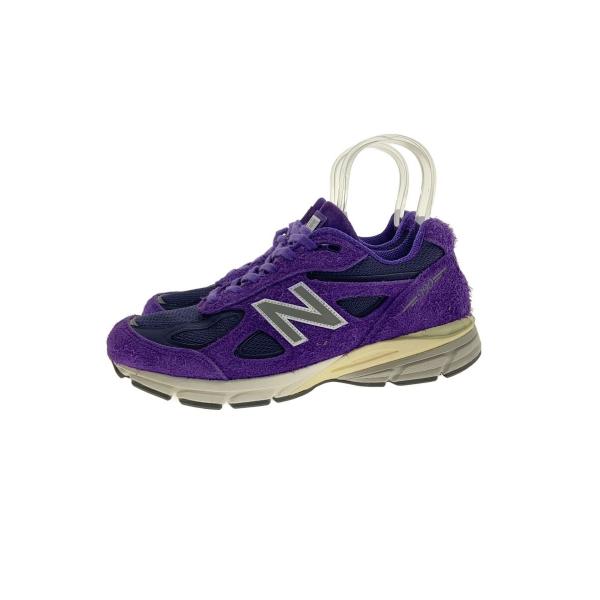 NEW BALANCE◆990V4/27cm/PUP/スウェード/U990TB4